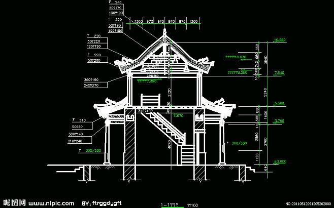 CAD圖紙平面圖素材裝修裝飾施工圖平面圖室內設計古建筑廊架景觀長廊花架棚架廊架涼亭重檐古堡仿古古典古廟八角亭古塔水榭牌樓古廟